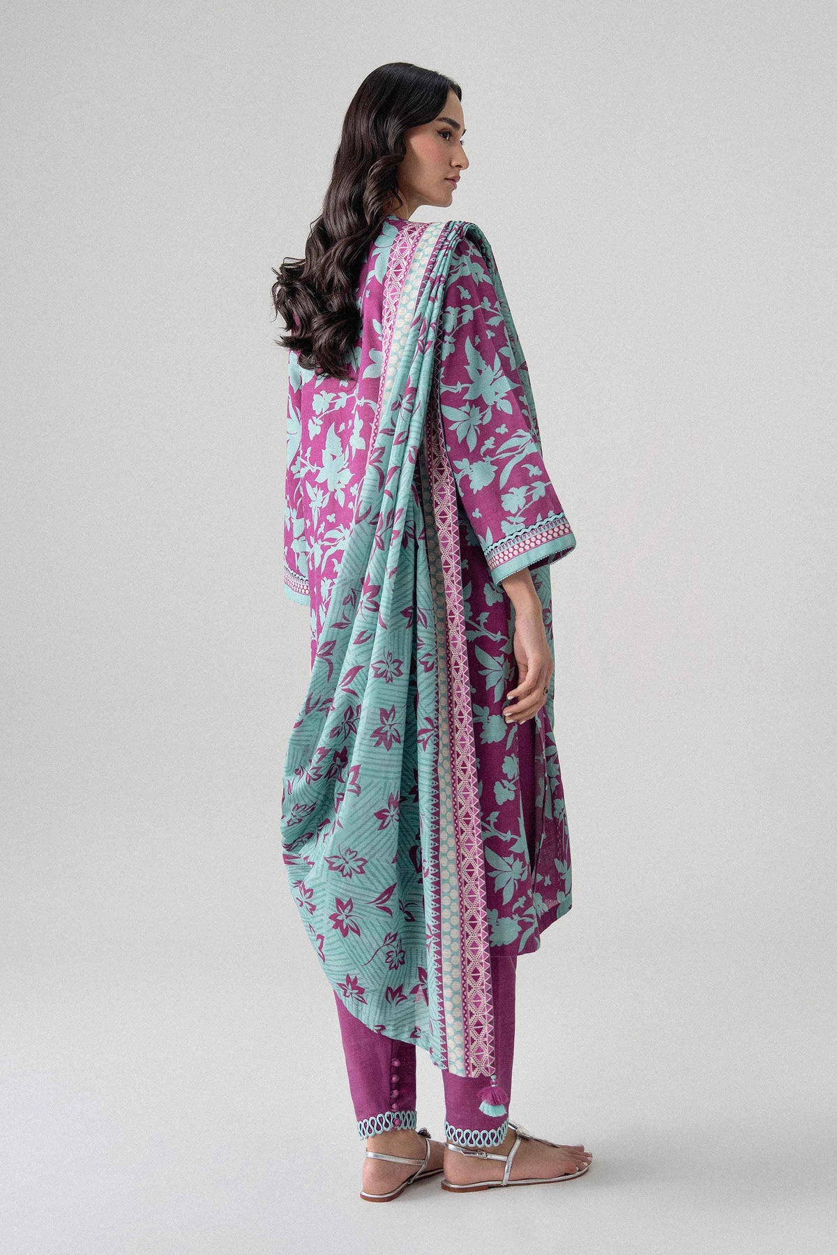 3 Piece - Printed Suit - U3P-NISHA26WV1-23