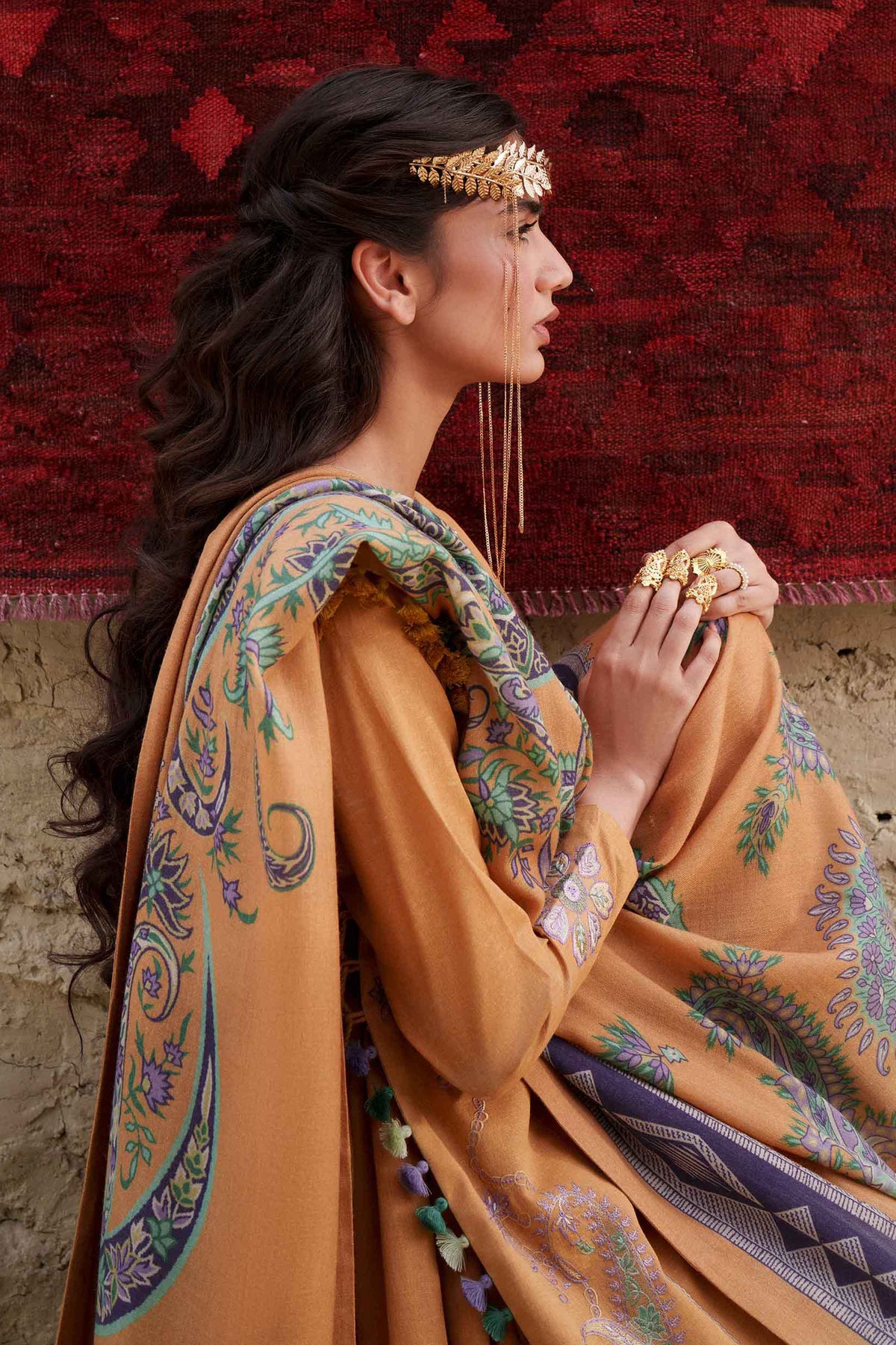 3 Piece - Printed Embroidered Suit - U3PE-NISHA26WV1-204