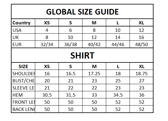 Size Guide