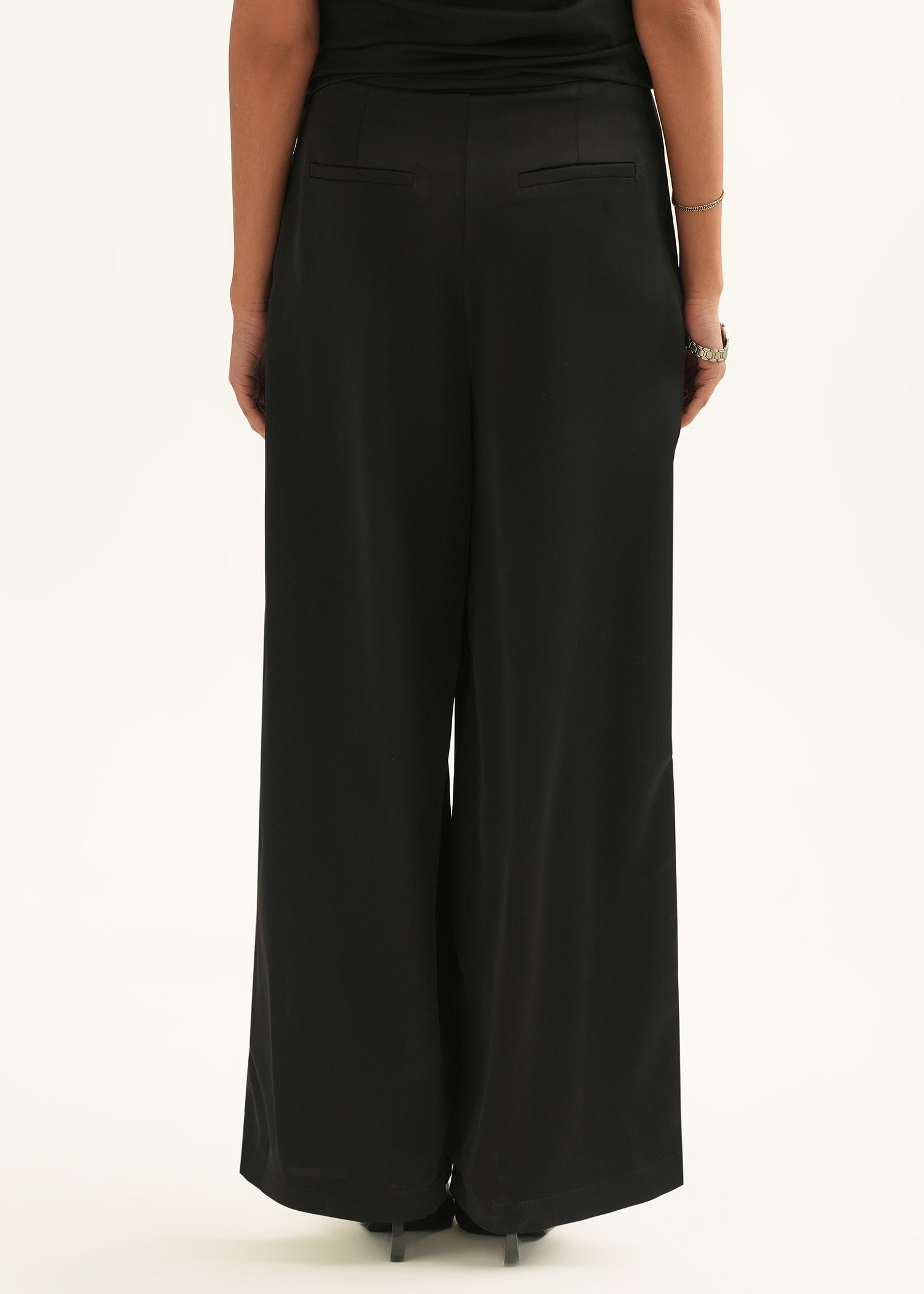 Embellished Satin Pants - KOA
