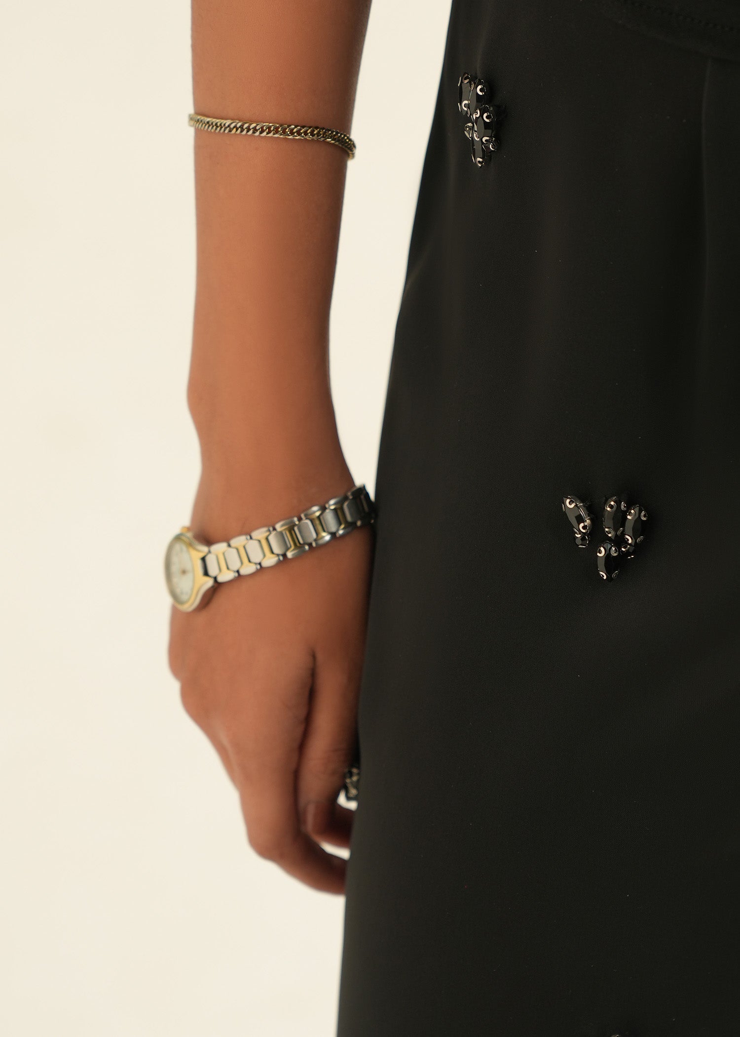 Embellished Satin Pants - KOA