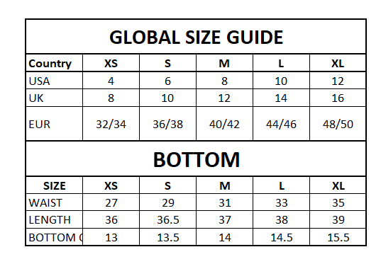 Size Guide