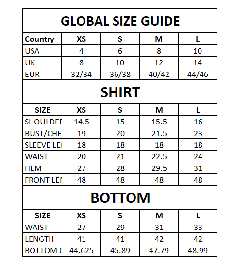 Size Guide