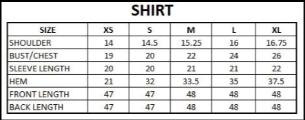 Size Guide