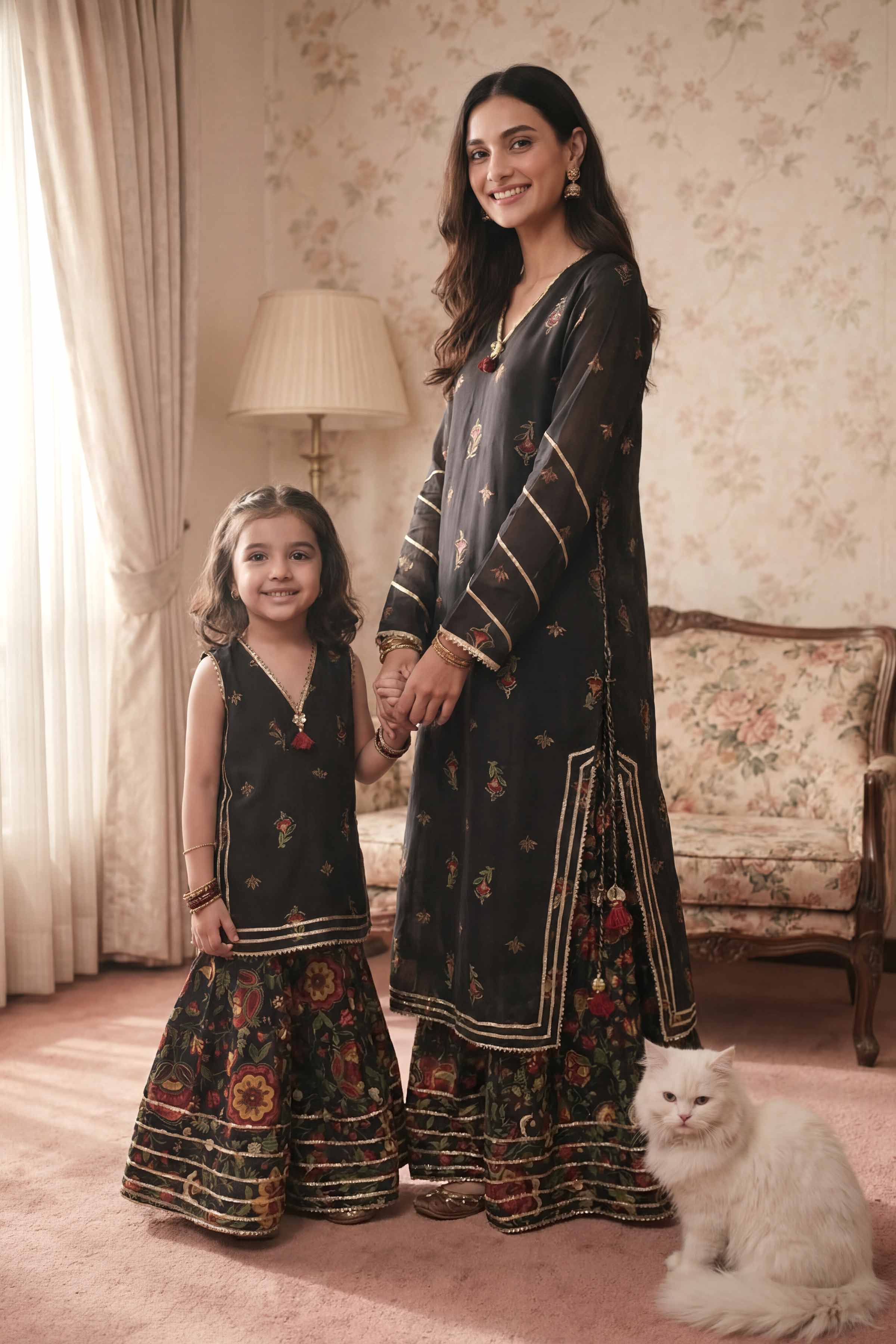 2 Piece - Printed Suit - PMD26-07 M