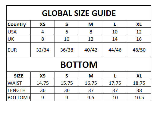 Size Guide