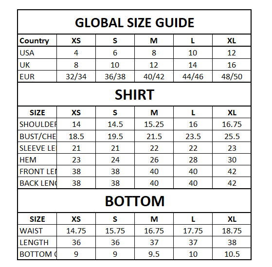 Size Guide