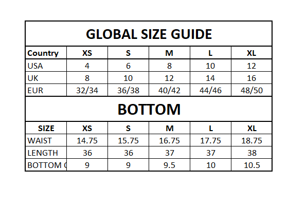Size Guide