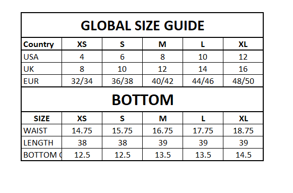 Size Guide