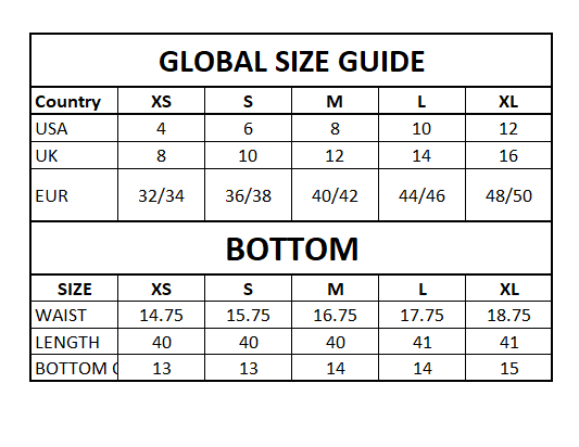 Size Guide