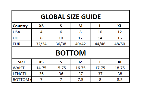 Size Guide