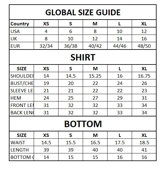Size Guide