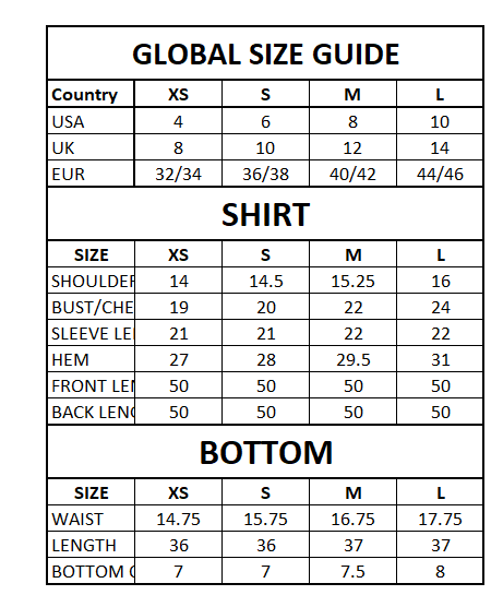 Size Guide
