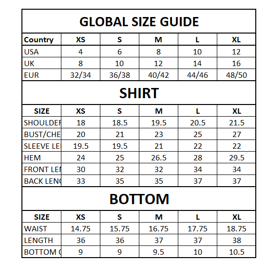 Size Guide