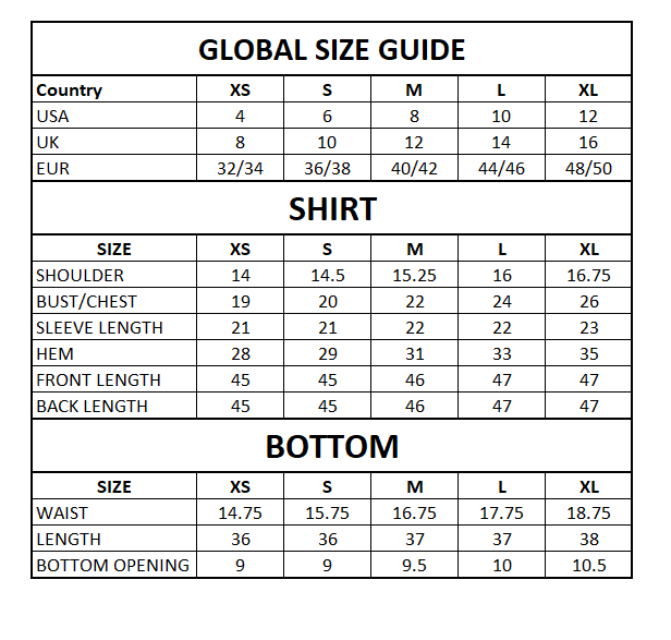 Size Guide