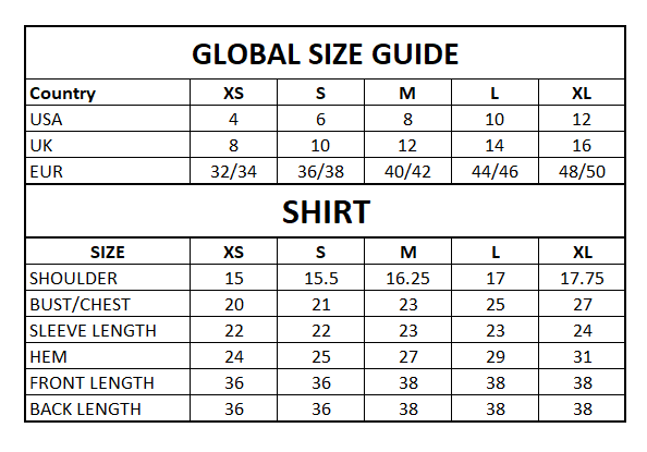 Size Guide