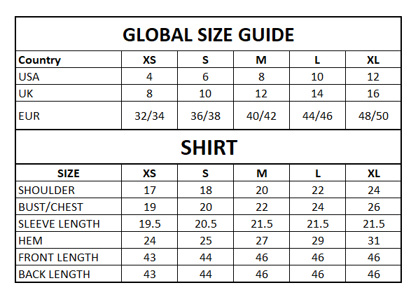 Size Guide