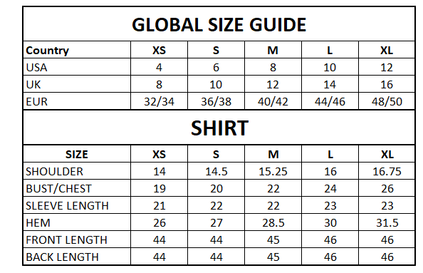 Size Guide