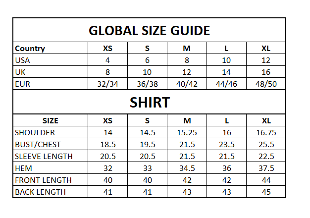 Size Guide