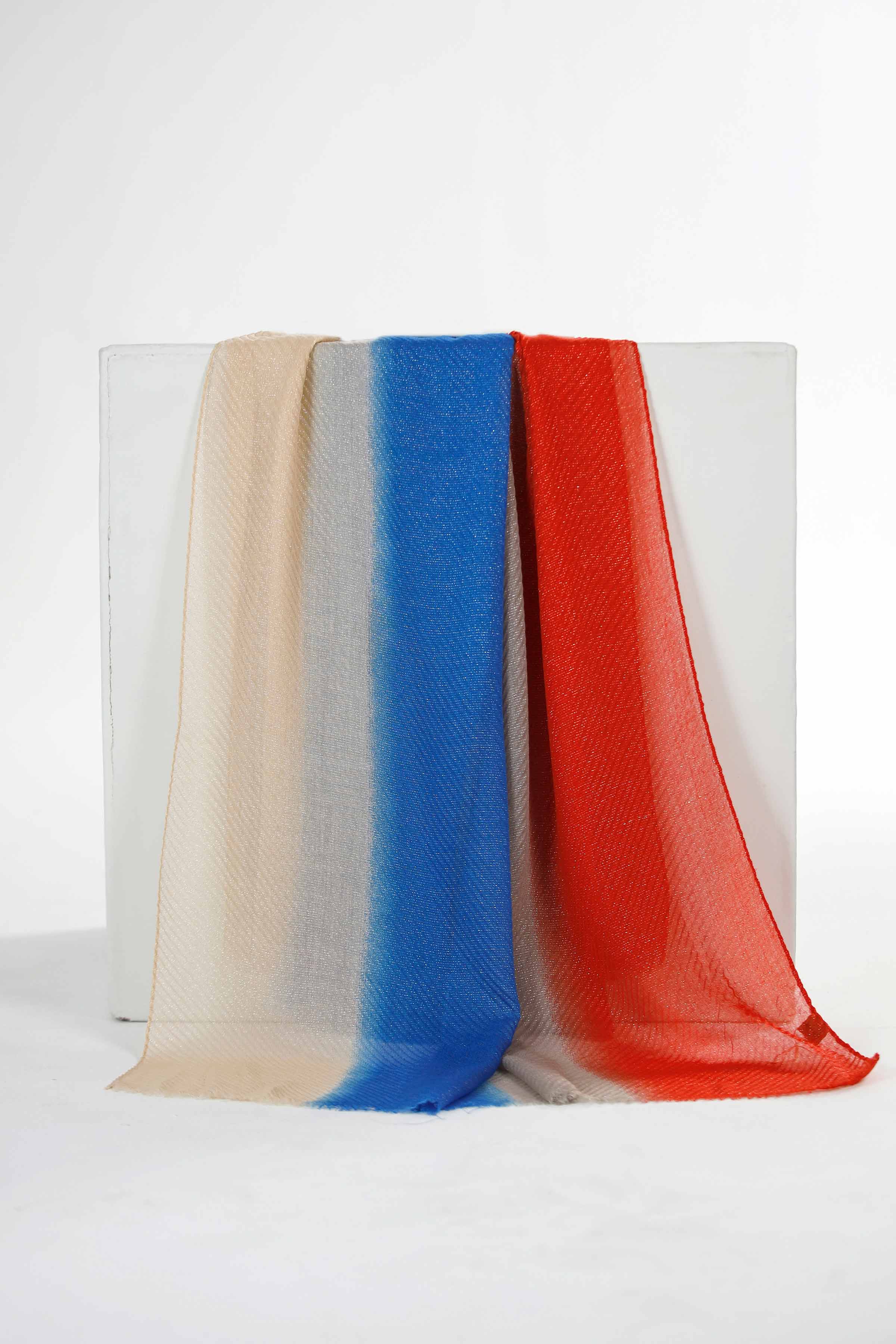 Blue & Pink Women Scarf-435212105