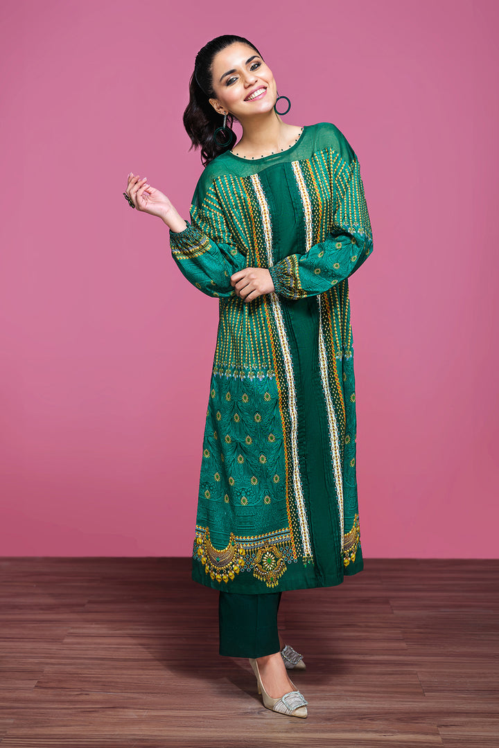 42001321- Digital Printed Lawn & Cambric 2PC - Nishat Linen UAE