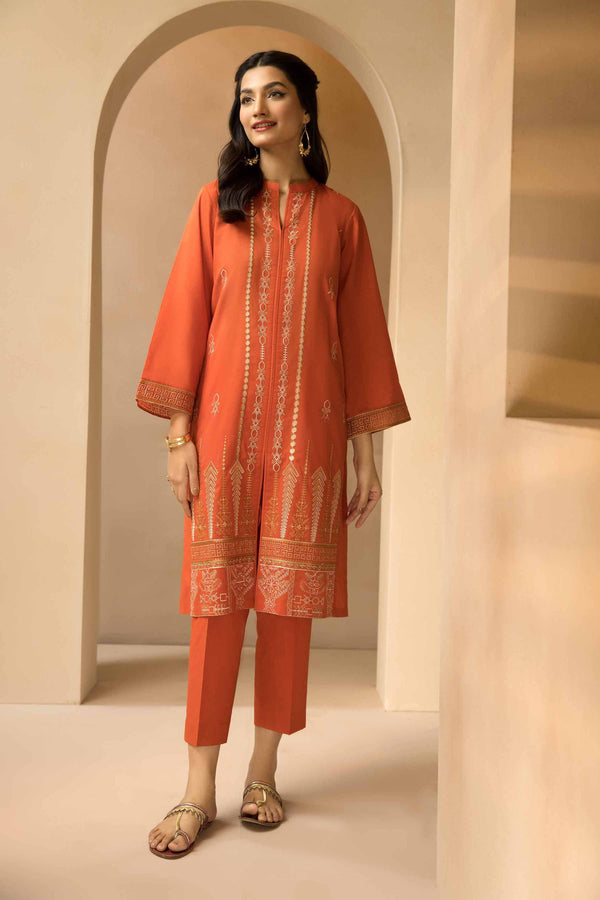 2 Piece - Dyed Embroidered Suit - 42301028