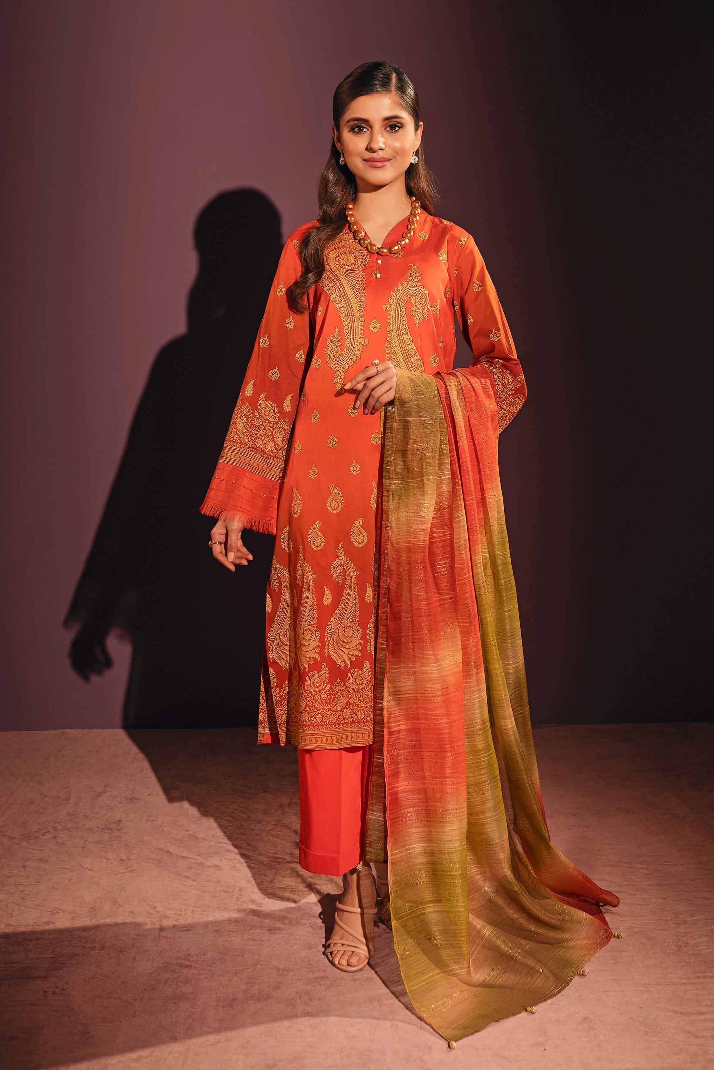 3 Piece - Digital Printed Suit - 42301416