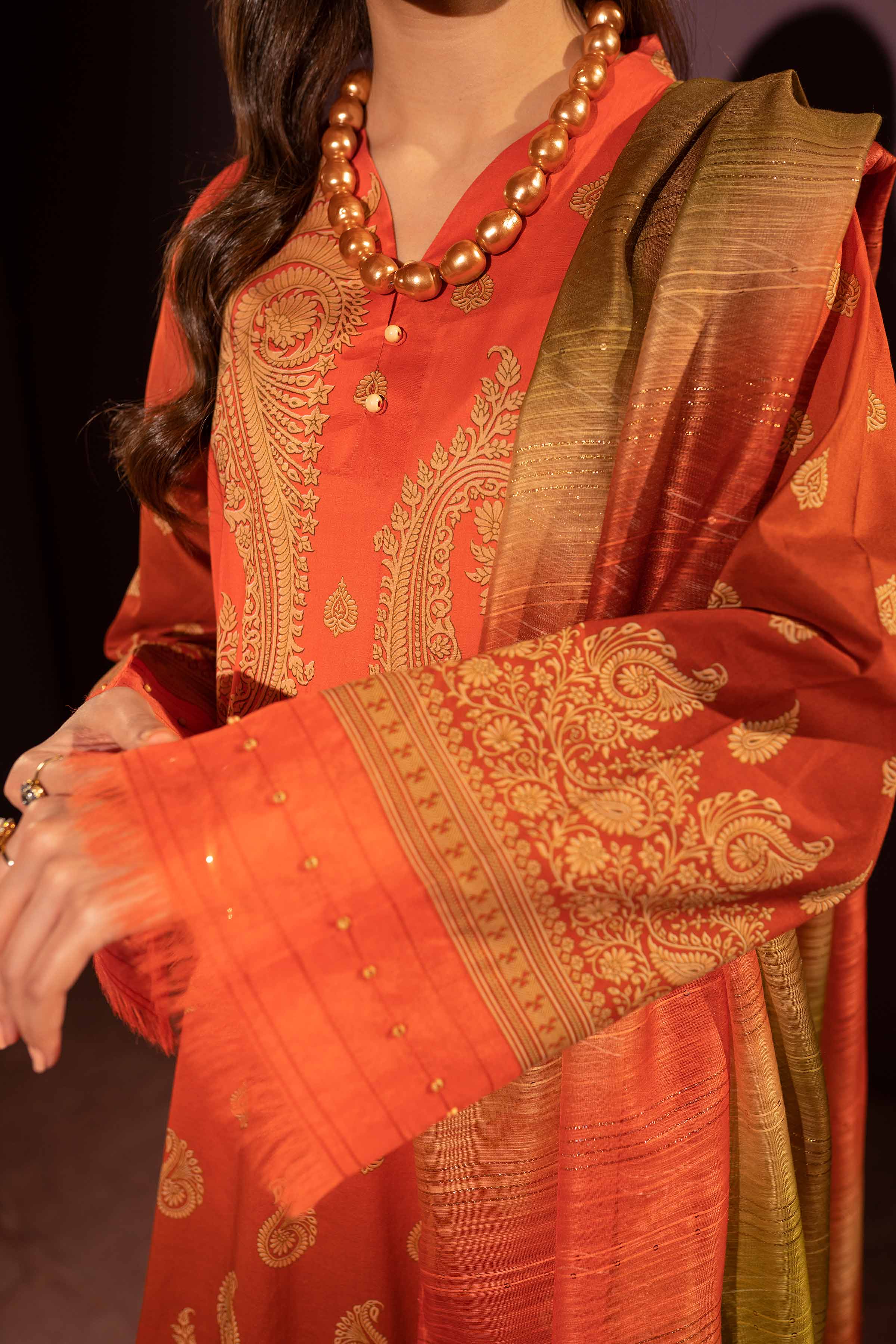 3 Piece - Digital Printed Suit - 42301416