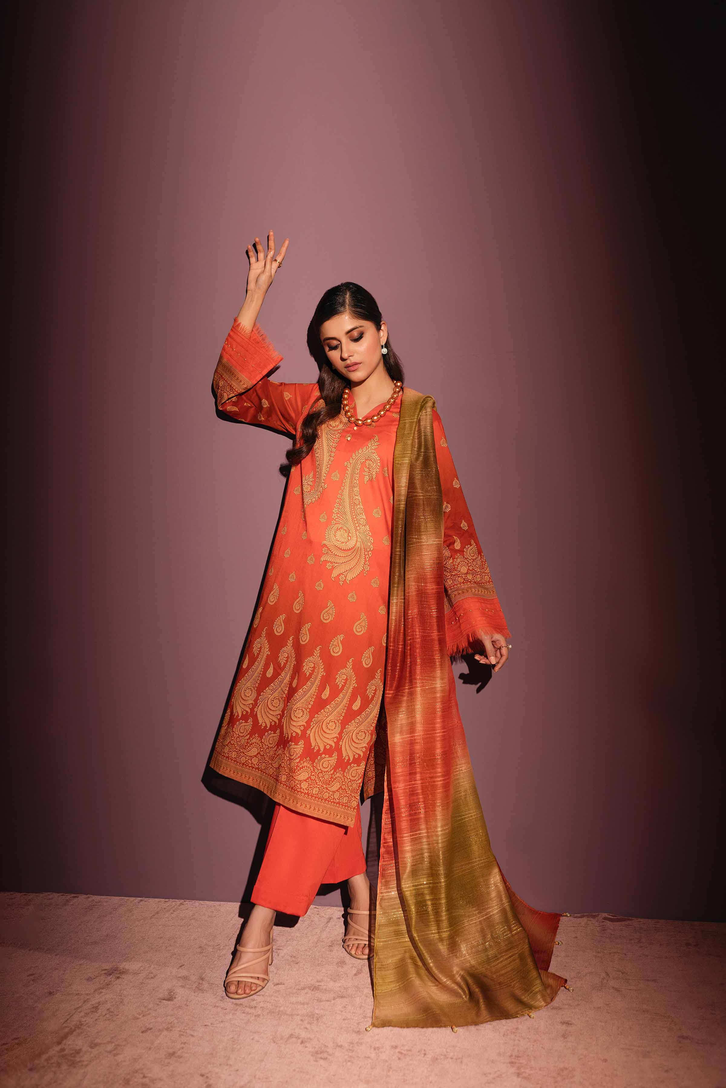 3 Piece - Digital Printed Suit - 42301416