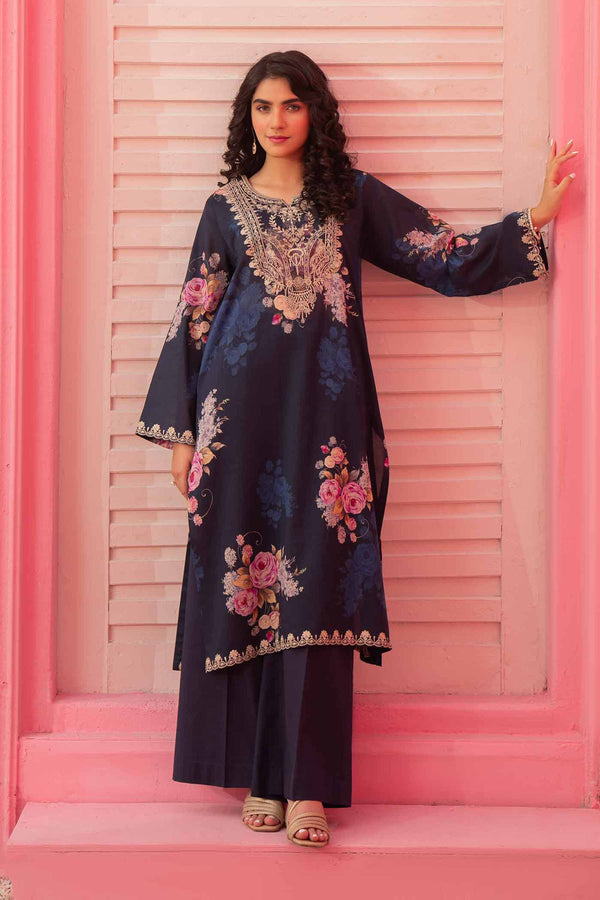2 Piece - Digital Printed Embroidered Suit - 42401100