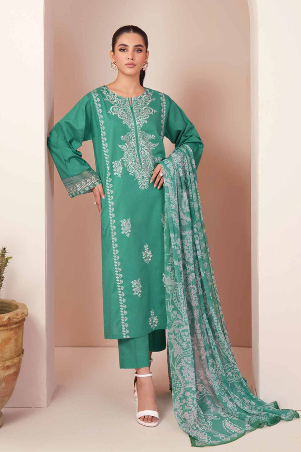 3 Piece - Embroidered Suit - 42401238