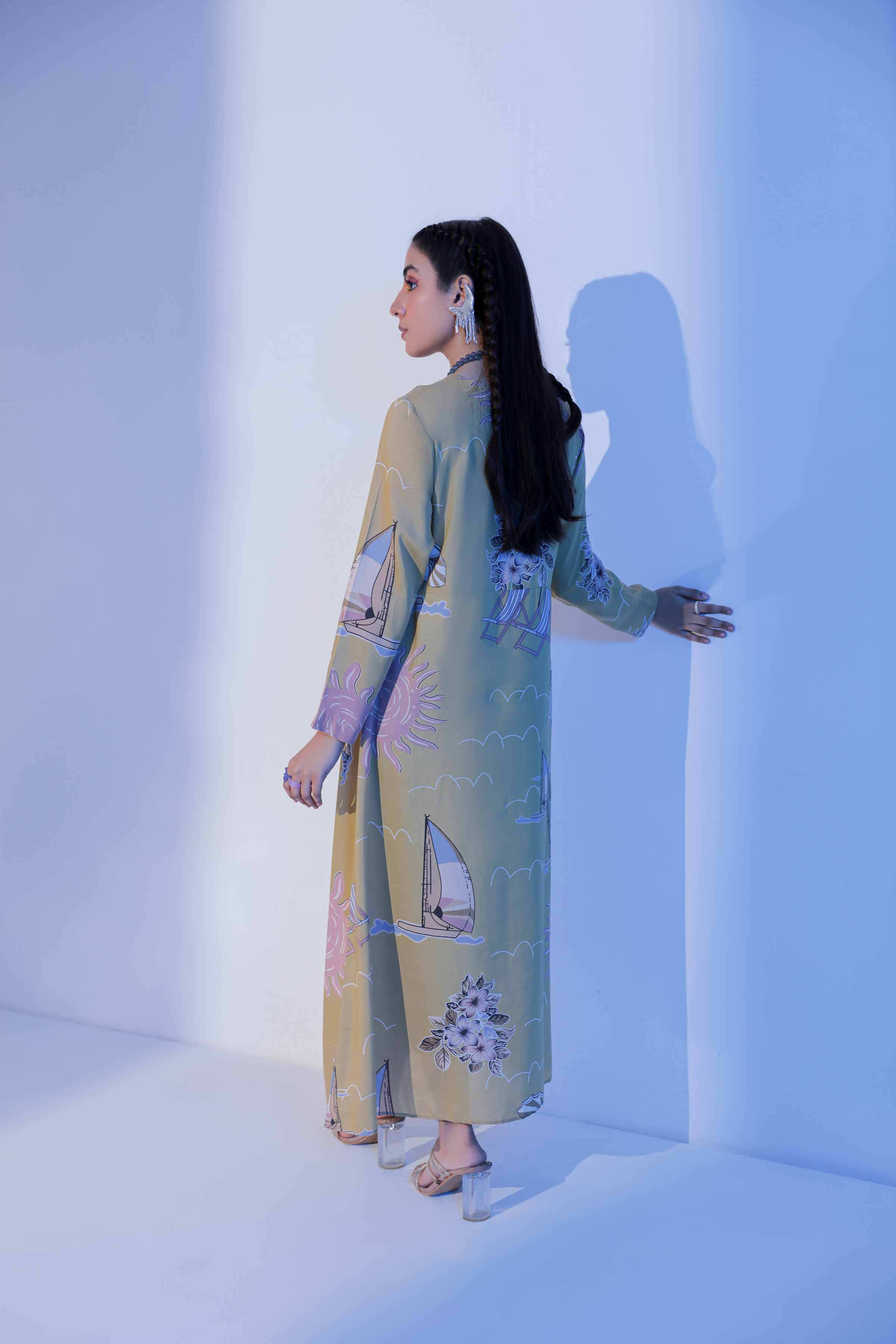 Printed Dress - AS23-39