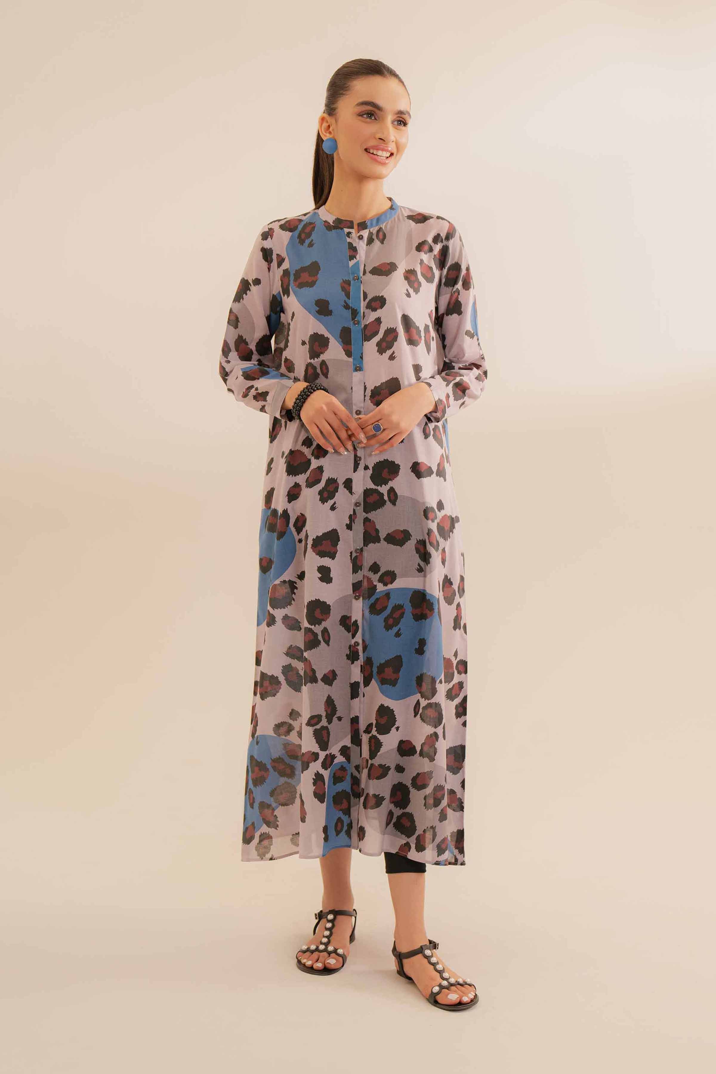 Printed Dress - AS24-18