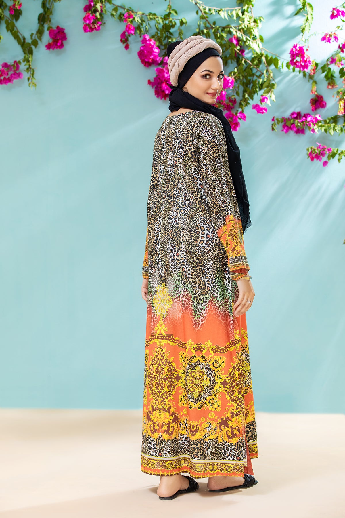 DS21-47 Printed Lawn Fustaan