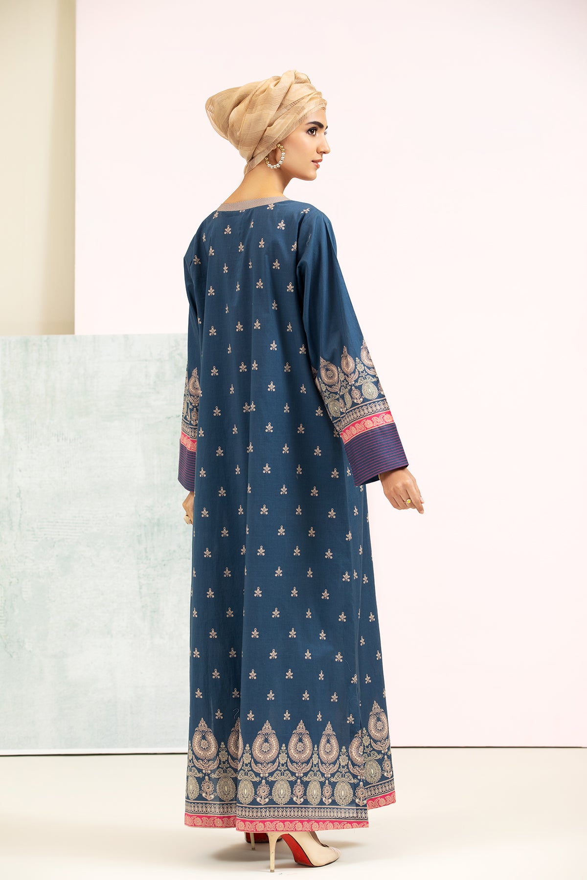 DS21-85 Printed Lawn Fustaan