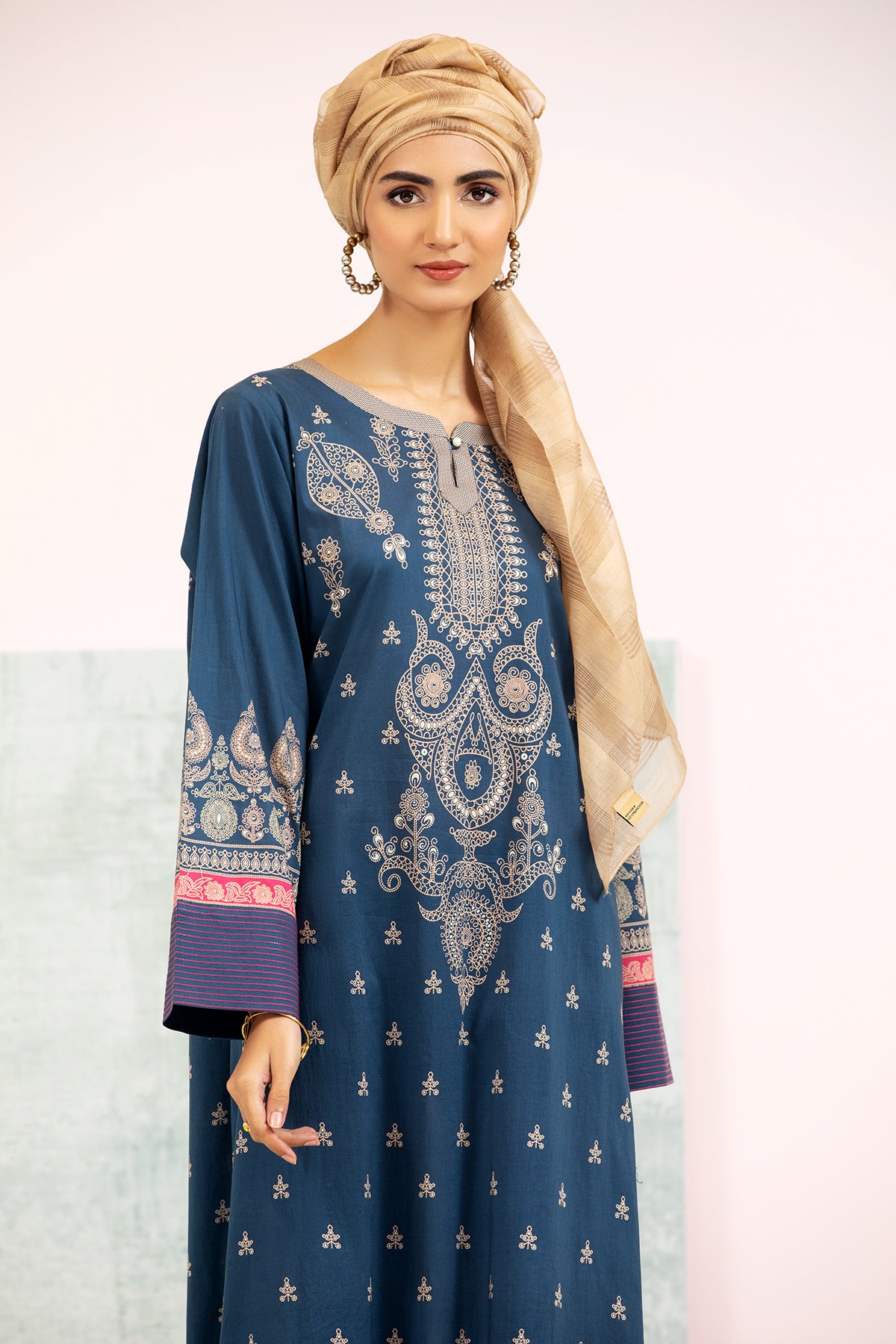 DS21-85 Printed Lawn Fustaan