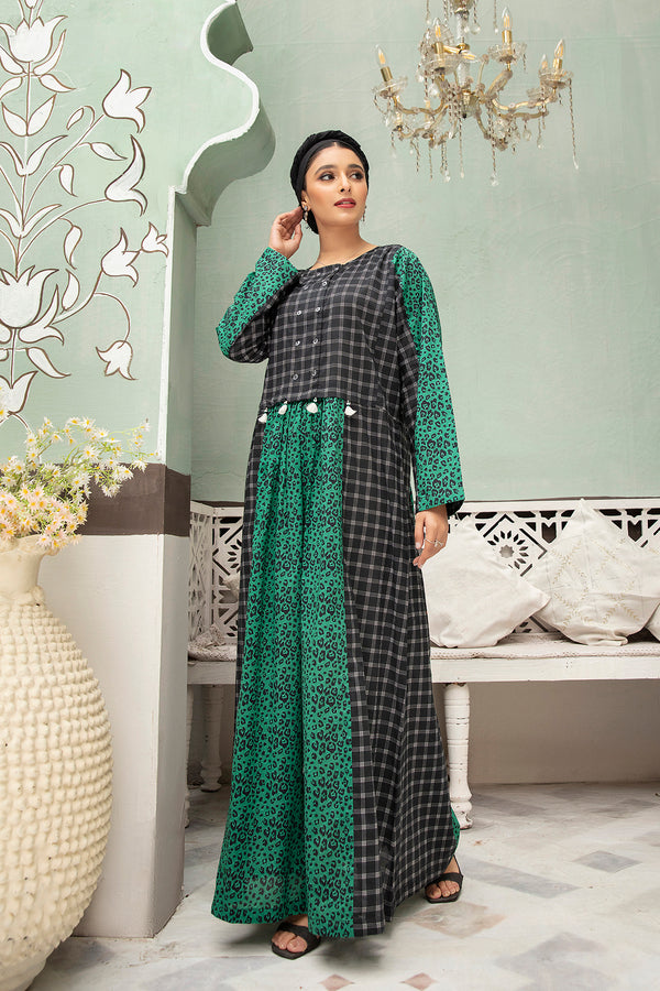 DS22-21-Printed Mix and Match Fustaan 1PC