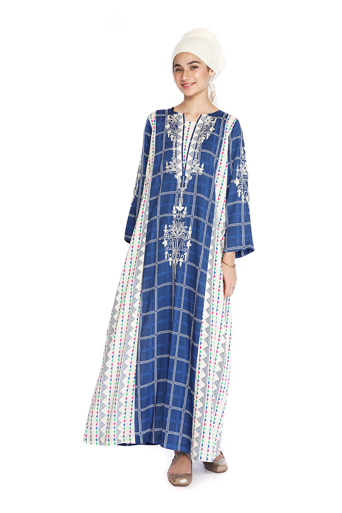 DSW21-17-Printed Embroidered 1PC