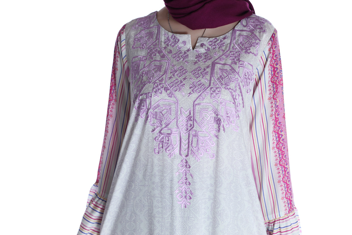 DSW21-35-Printed Embroidered 1PC