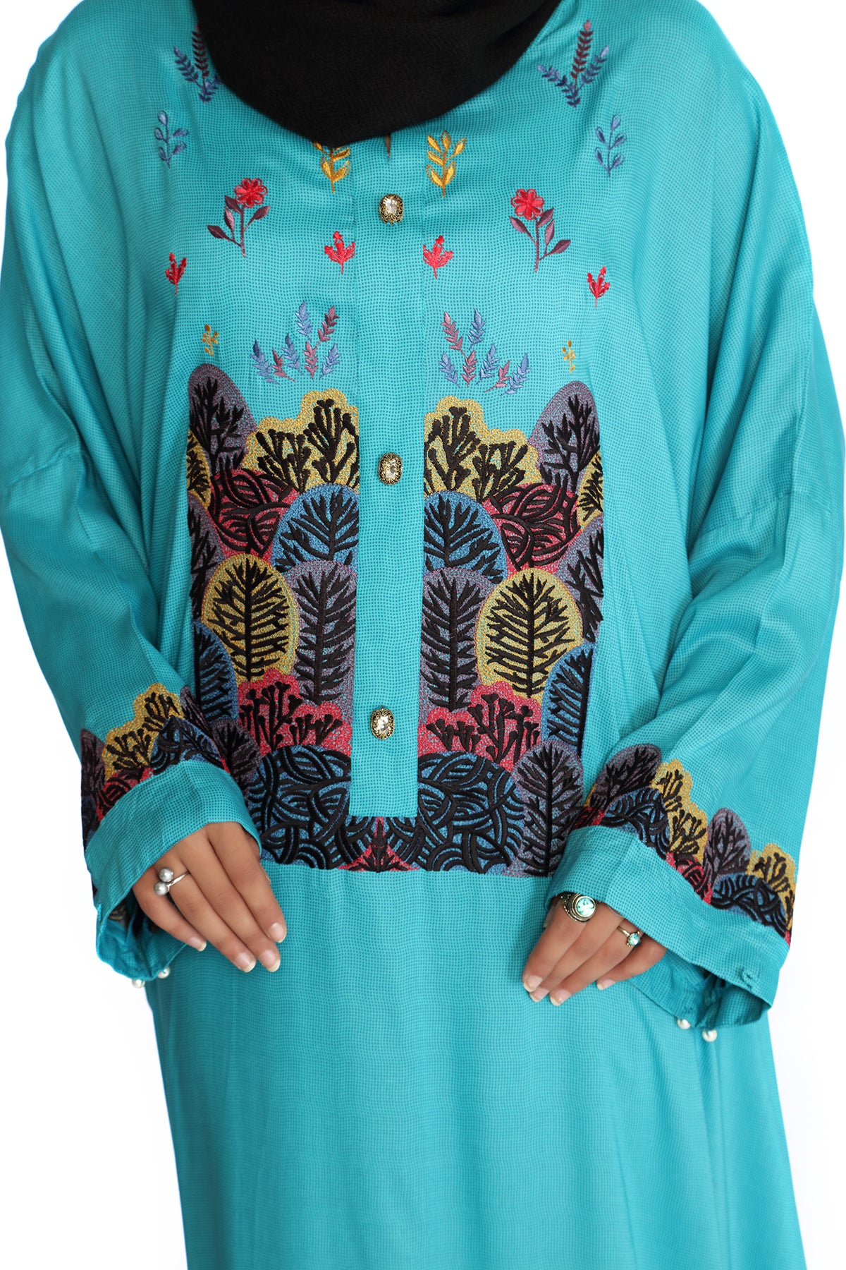 DSW21-36-Printed Embroidered 1PC