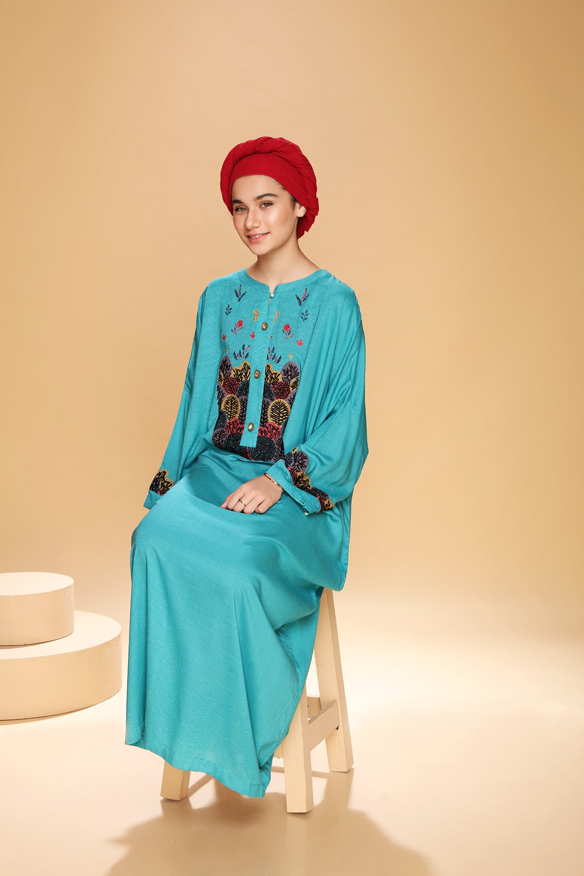 DSW21-37-Printed Embroidered 1PC