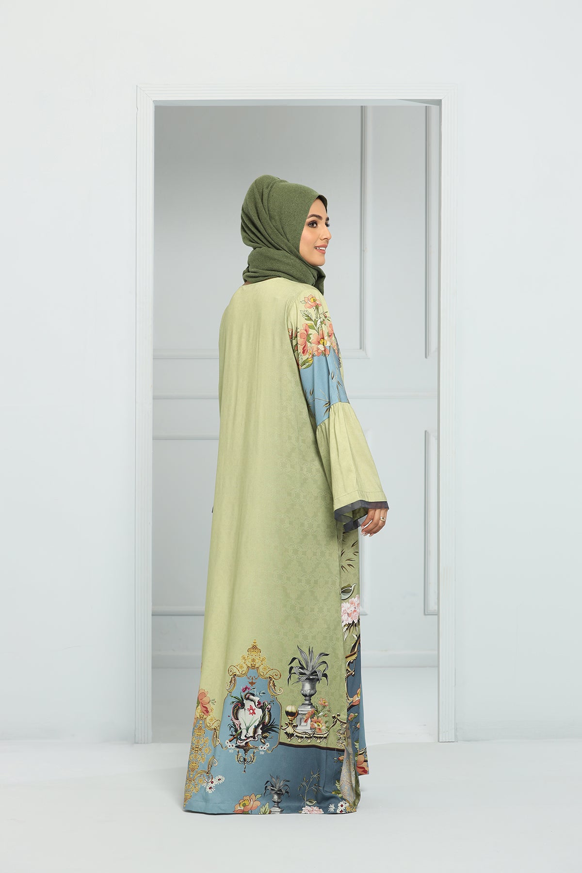 DW21-34-Printed Embroidered 1PC