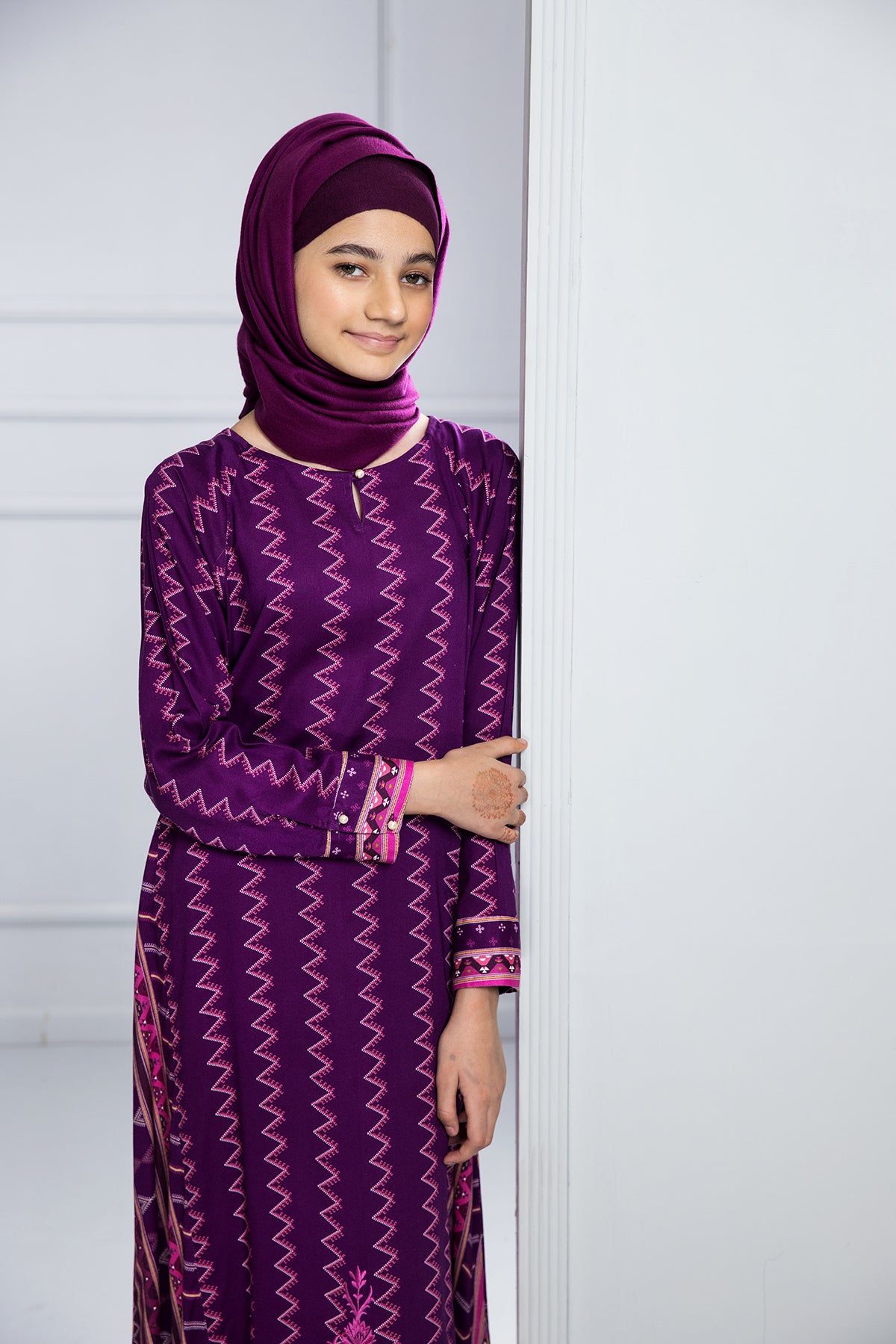 DW21-39-Printed Embroidered 1PC