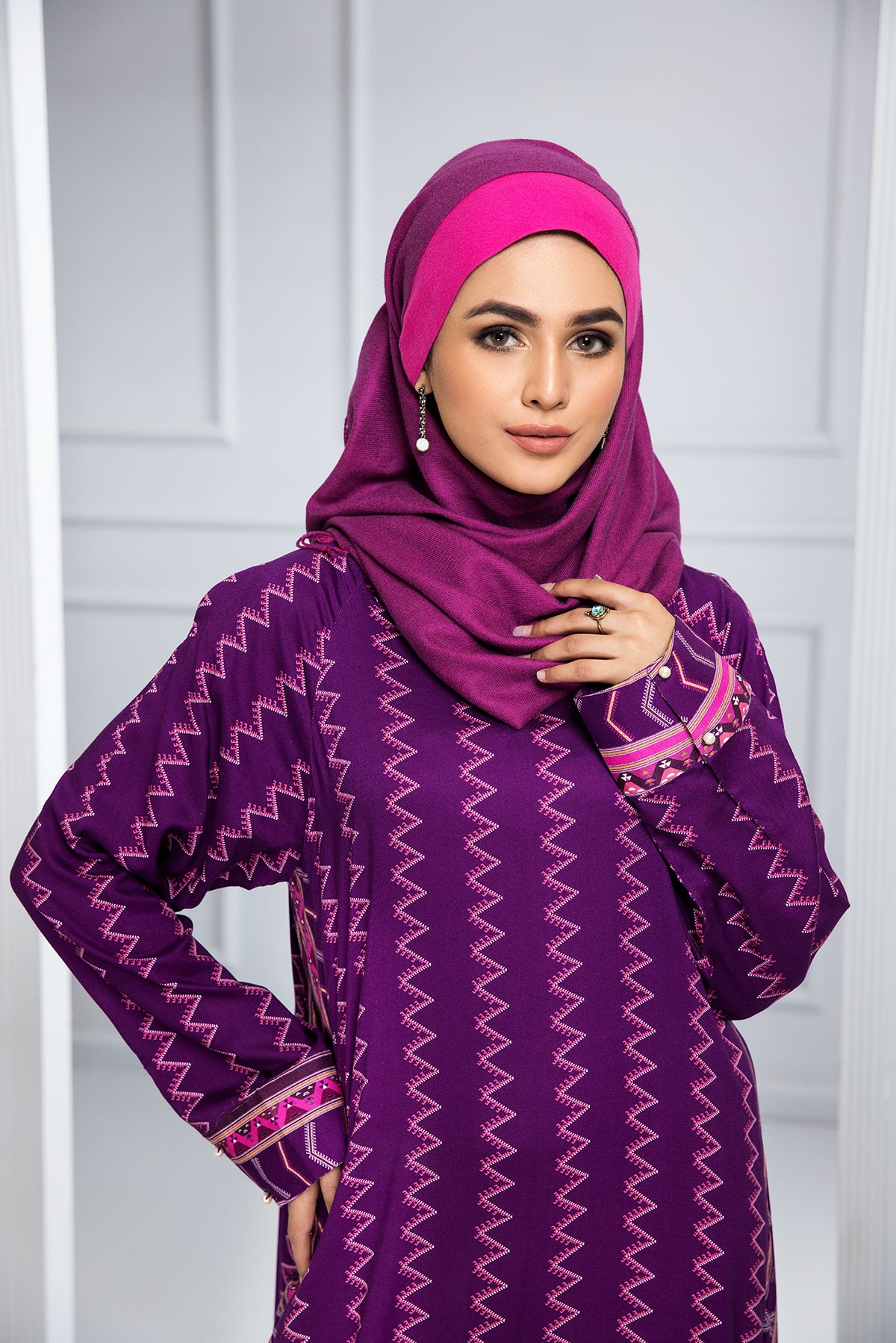 DW21-40-Printed Embroidered 1PC