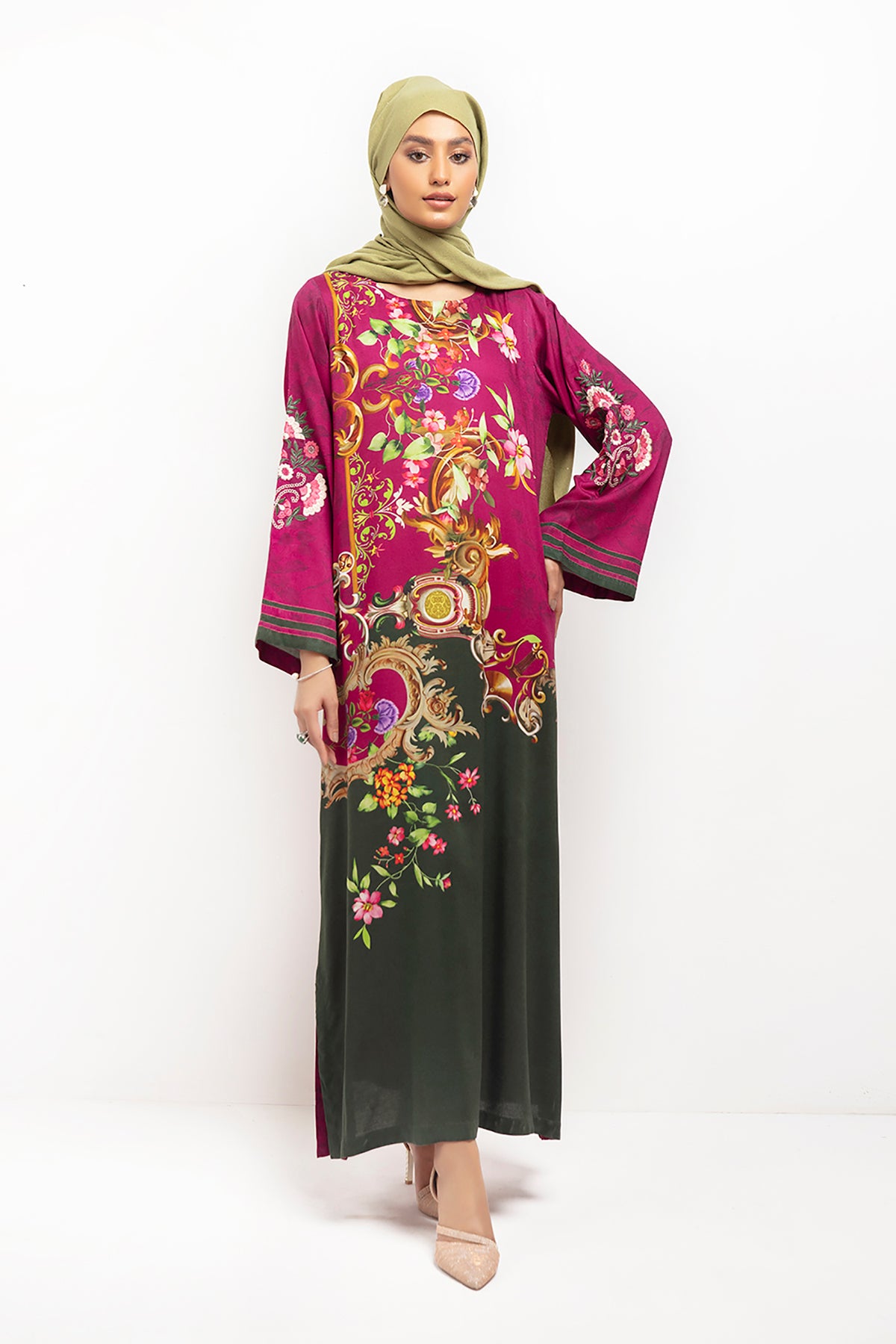 DW21-50-Printed Embroidered 1PC
