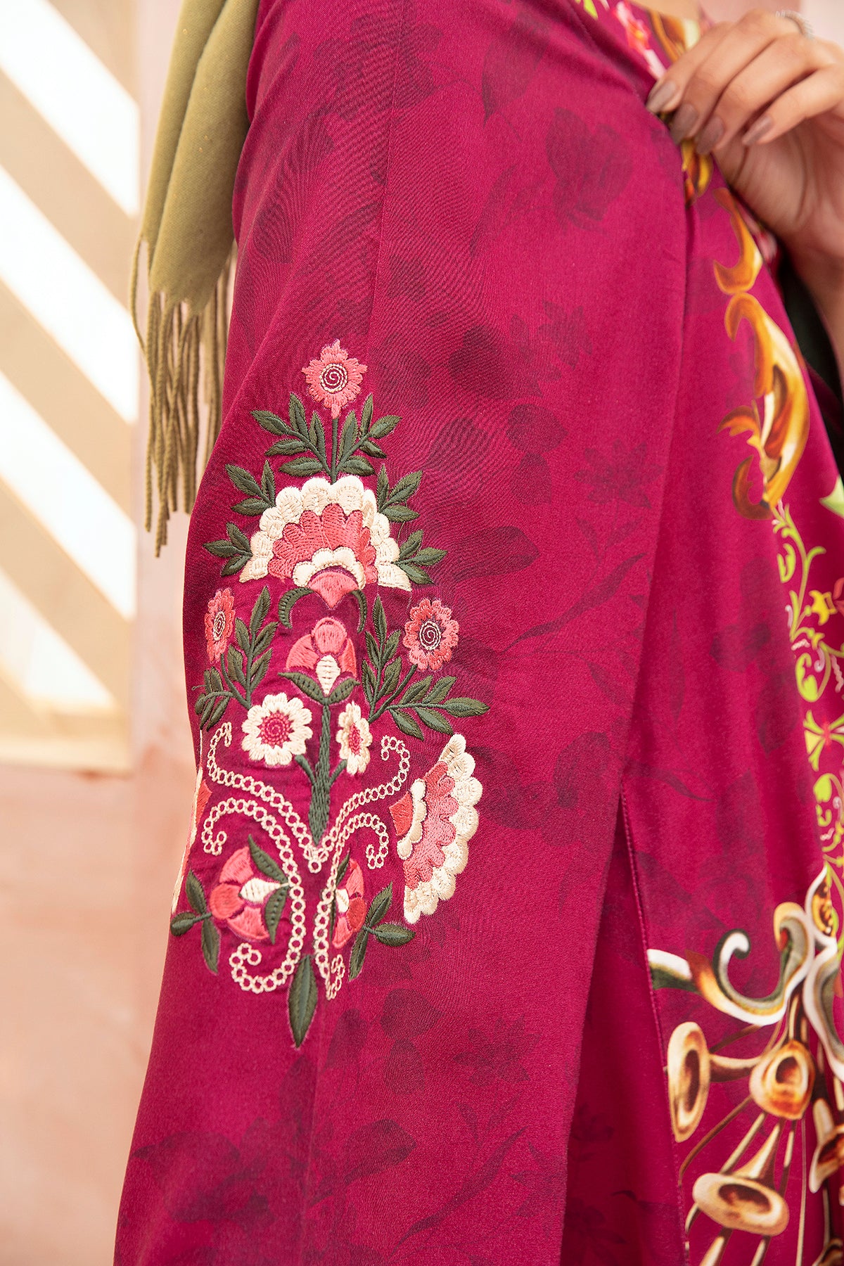 DW21-50-Printed Embroidered 1PC