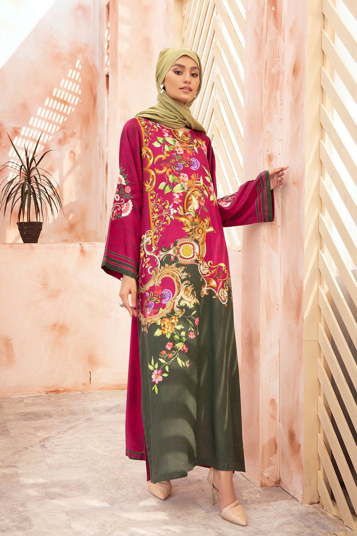 DW21-50-Printed Embroidered 1PC