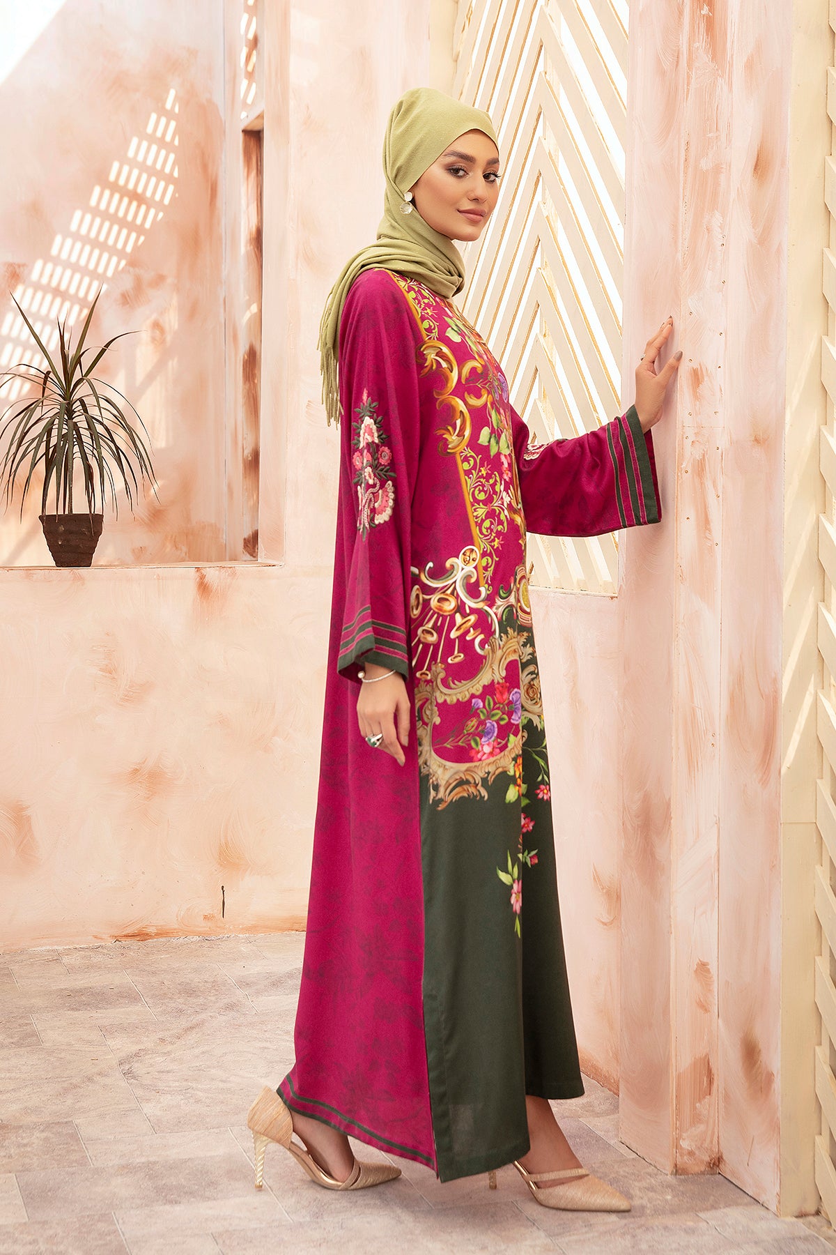 DW21-50-Printed Embroidered 1PC