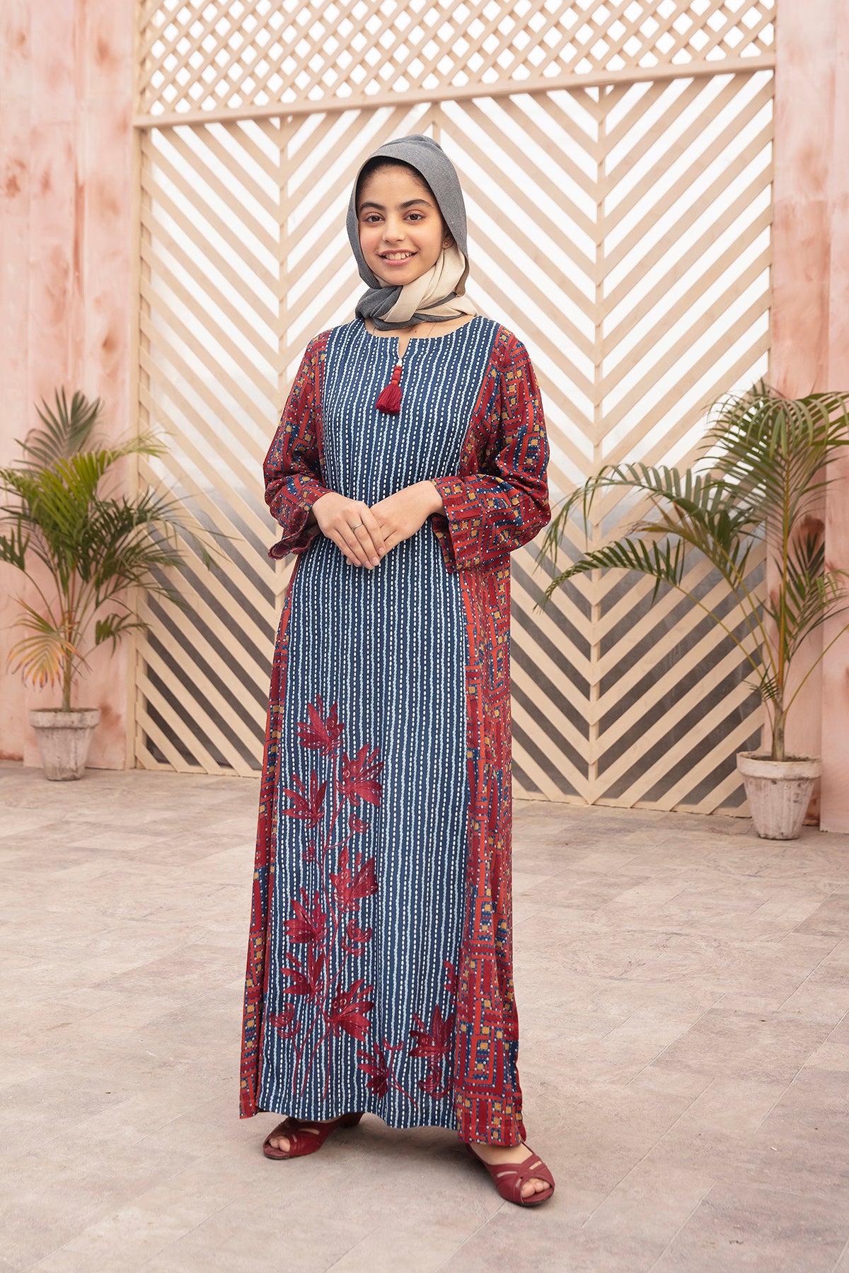 DW21-72-Printed Embroidered 1PC