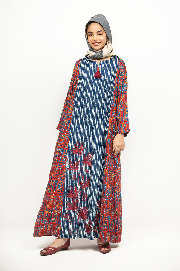 DW21-72-Printed Embroidered 1PC
